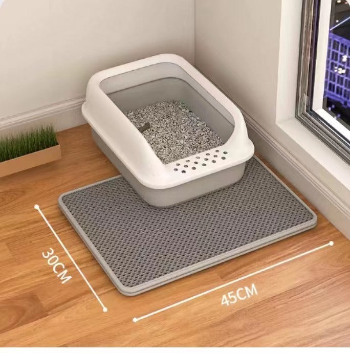 Cat Litter Mat Double Layer Filter for Easy Cleanup – view 11