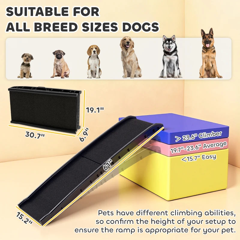 Pet Ramp,Pet Gentle Slope Ramp,Foldable Dog Car Ramp – view 9