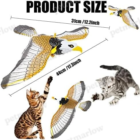 Eagle Flying Interactive Bird Cat Toy – view 2