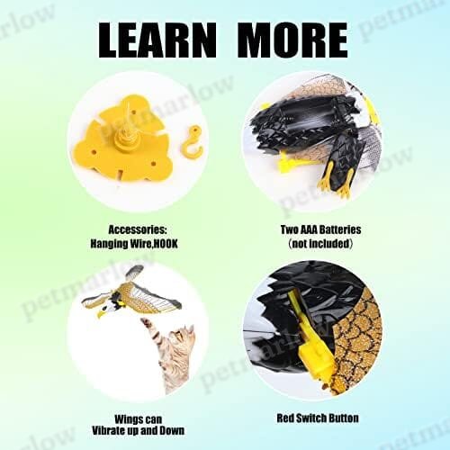 Eagle Flying Interactive Bird Cat Toy – view 5