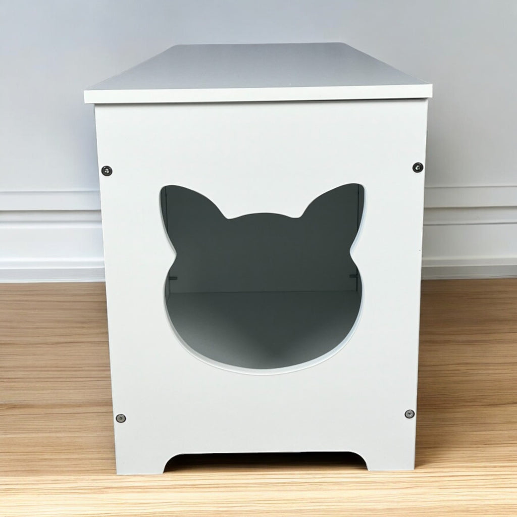 Top Open Cat Litter Box Fence Furniture for Multi-Purpose Use – view 10