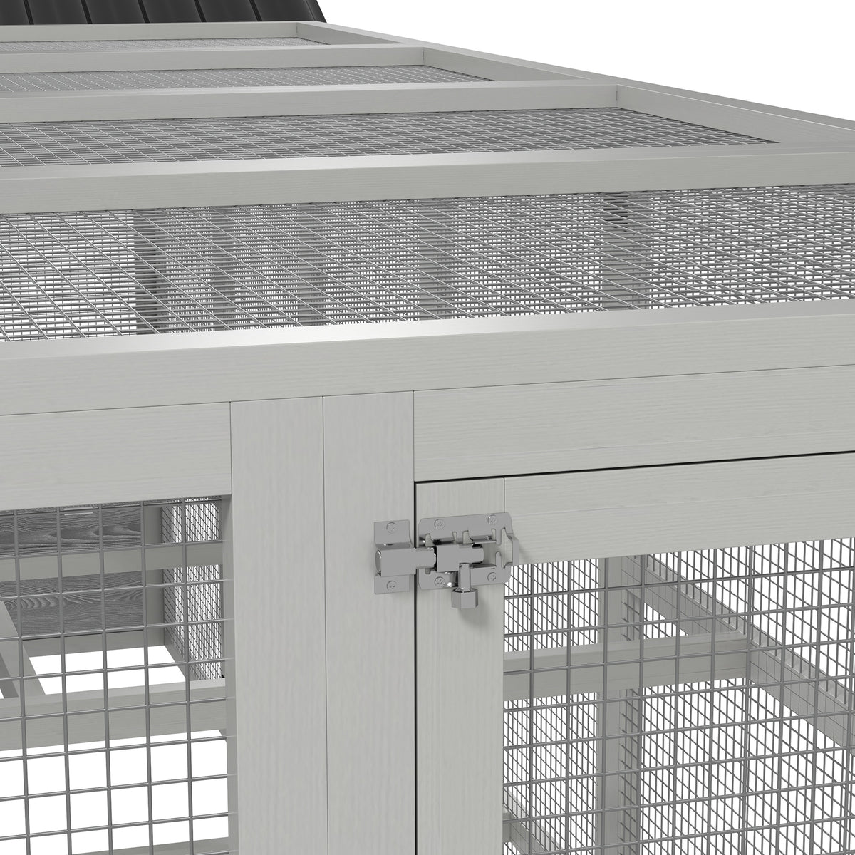 Wooden Chicken Coop Run for 6-10 Chickens – view 7