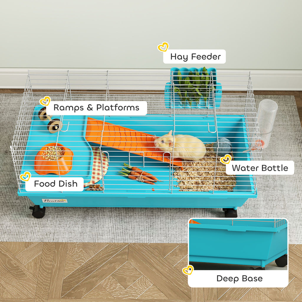Small Animal Cage with Wheels and Accessories – view 9