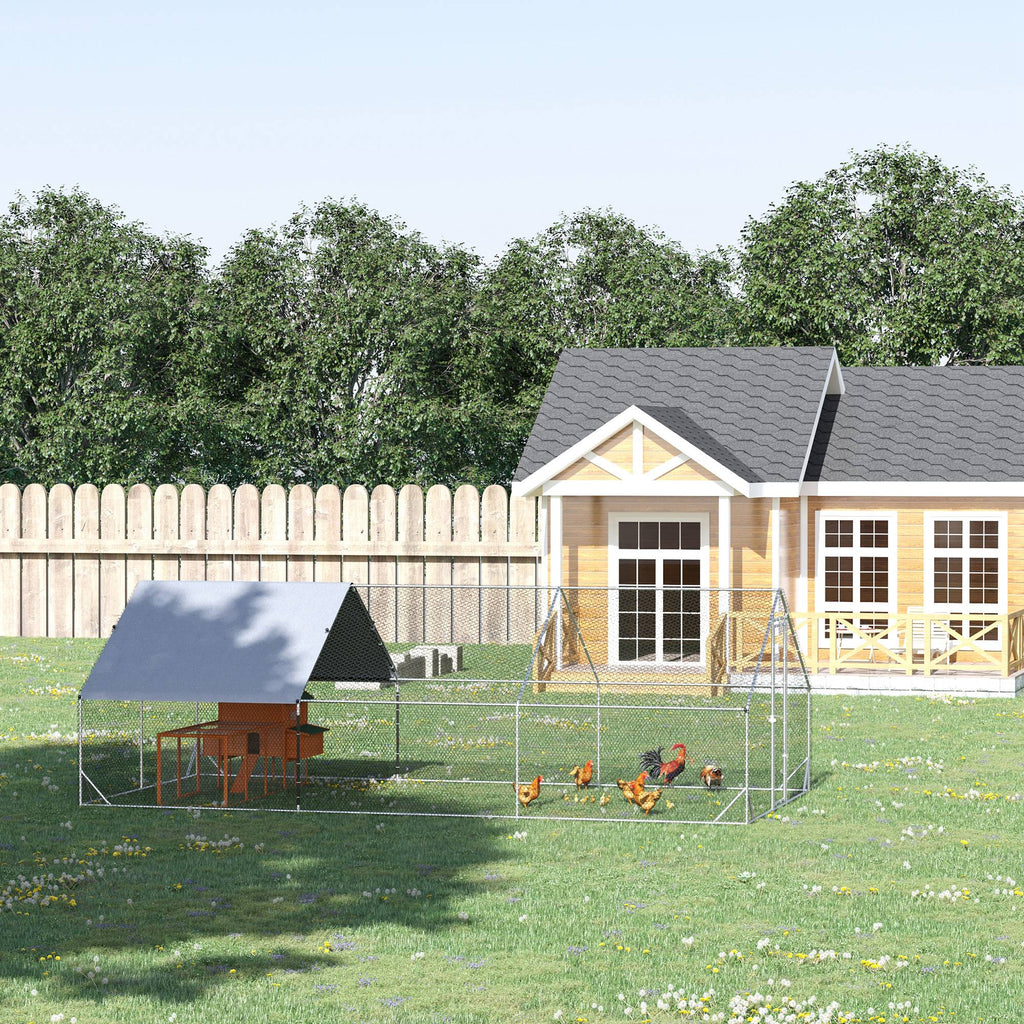 Chicken Coop Cage for Outdoor Poultry with Lockable Door – view 7