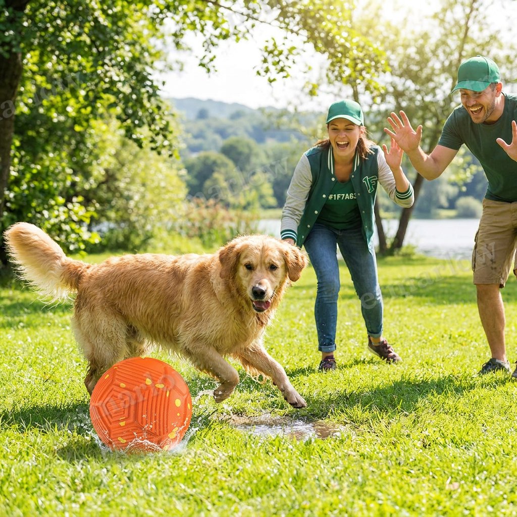 Eco-Friendly Bite-Resistant Smart Interactive Automatic Dog Ball – view 4