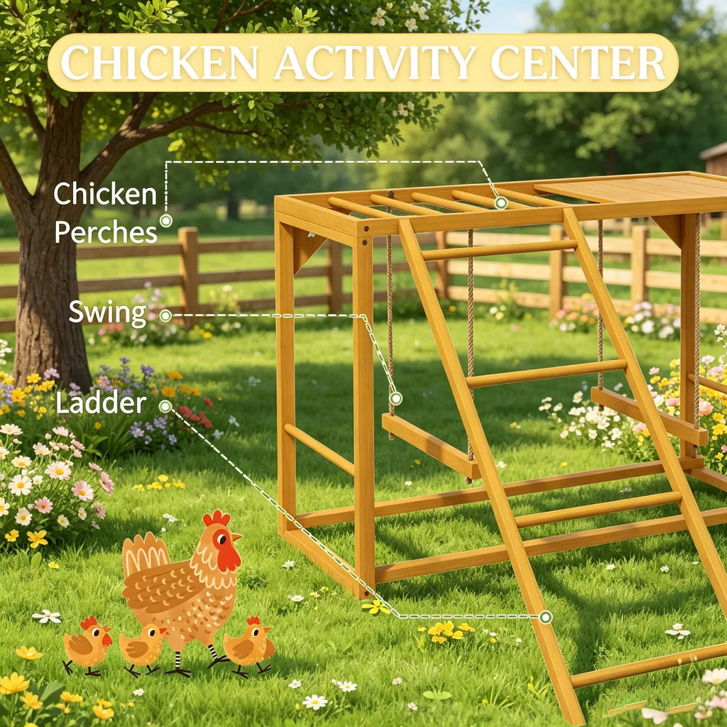 Chicken Activity Play Structure for Coop Fun – view 7
