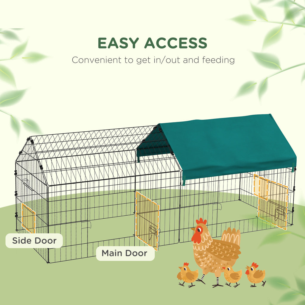 Small Animal Playpen with Roof for Outdoor Comfort – view 7