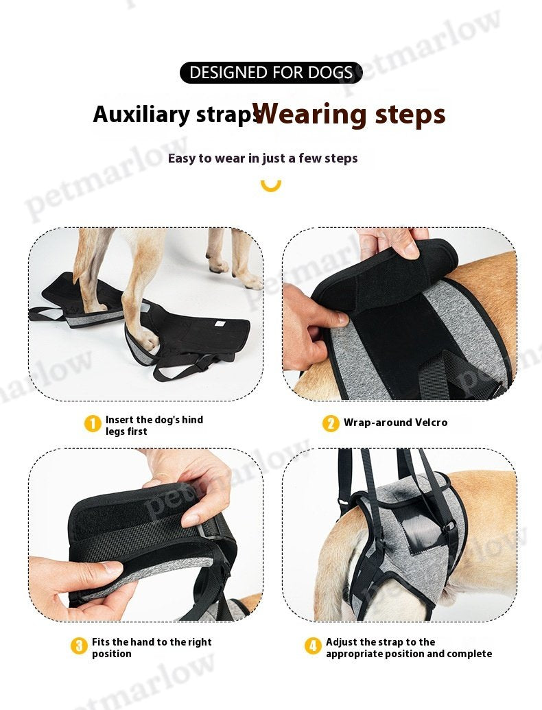 Elderly Dog Auxiliary Strap for Easy Outings – view 4