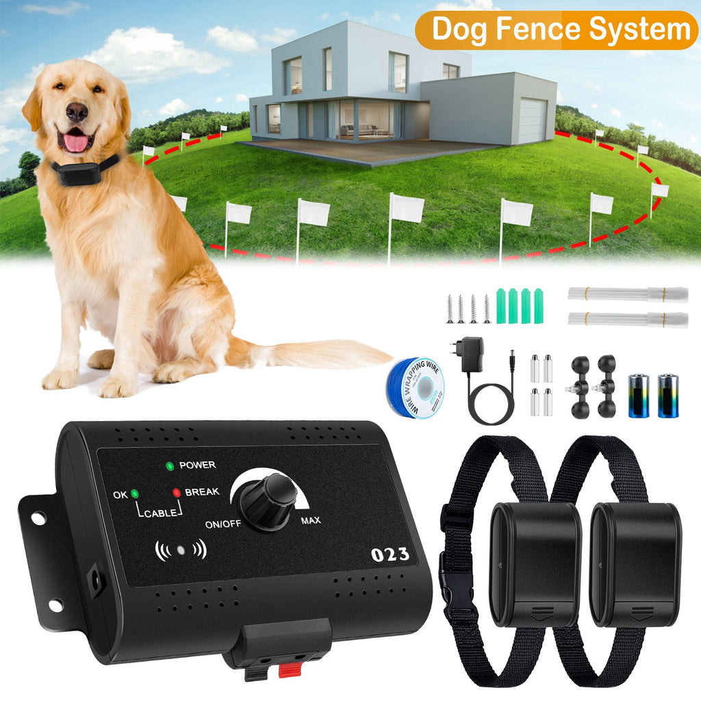 Electric Dog Fence System for Safe Boundary Training