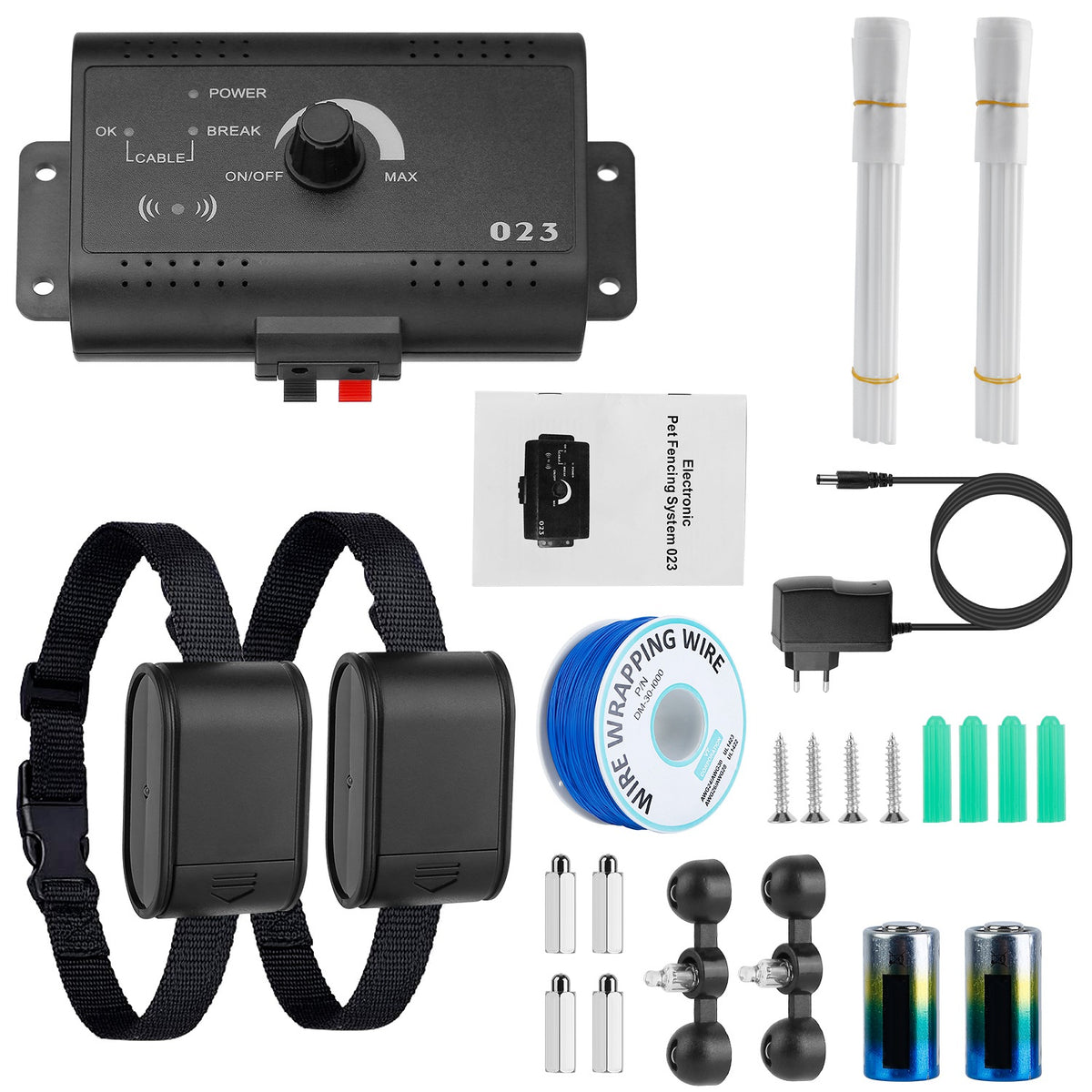 Electric Dog Fence System for Safe Boundary Training – System
