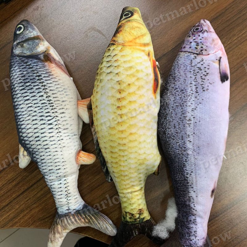 Electric Jumping Fish Toy for Cats - No Cat Nip – view 5