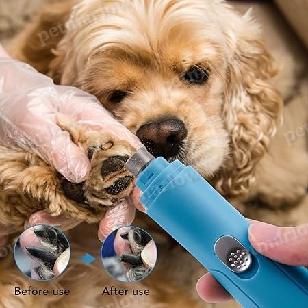 Electric Nail Grinder for Pets with USB Rechargeable Feature – view 2