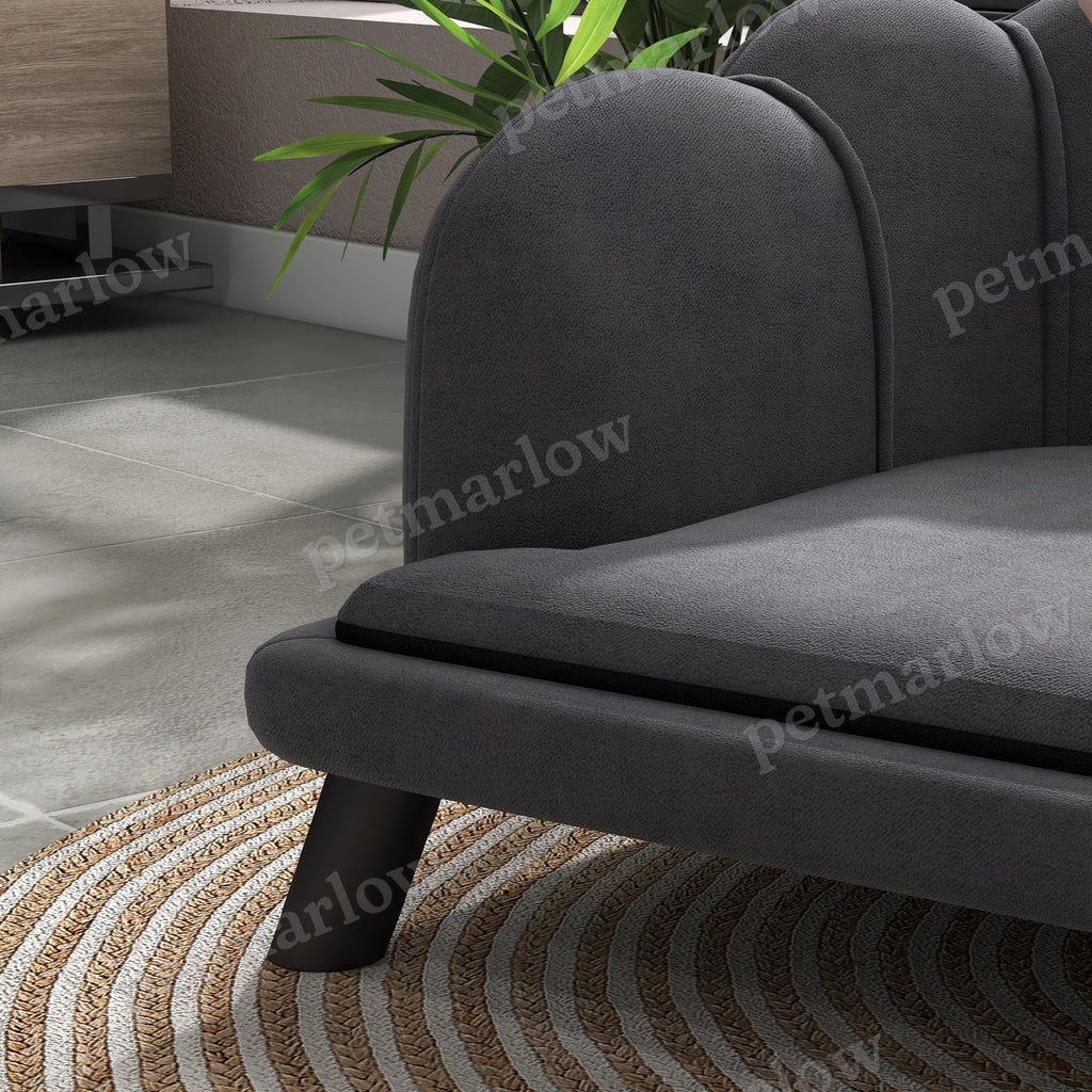Elegant Pearl Design Pet Sofa for Medium and Large Dogs – view 6