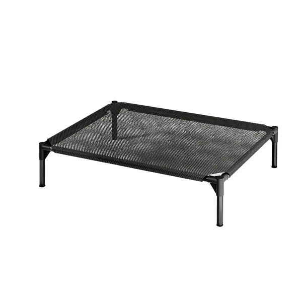 Elevated Breathable Mesh Pet Bed for Comfort and Cooling