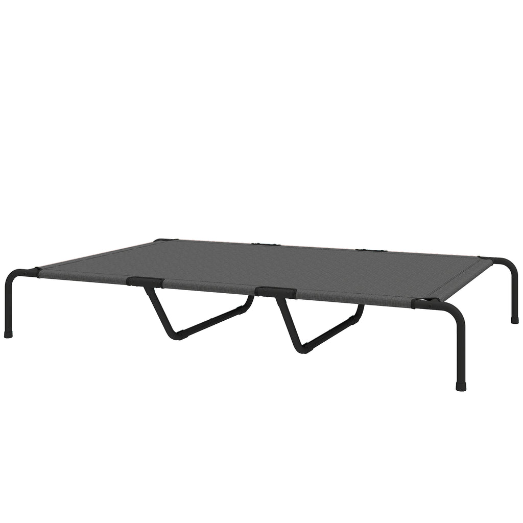 Elevated Dog Bed for Large Breeds Gray 60"L – Gray / 575x275x90 mm