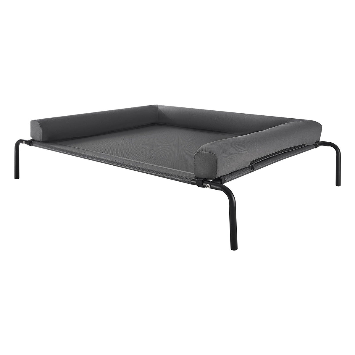 Elevated Dog Bed for Large Dogs with Comfortable Pillow