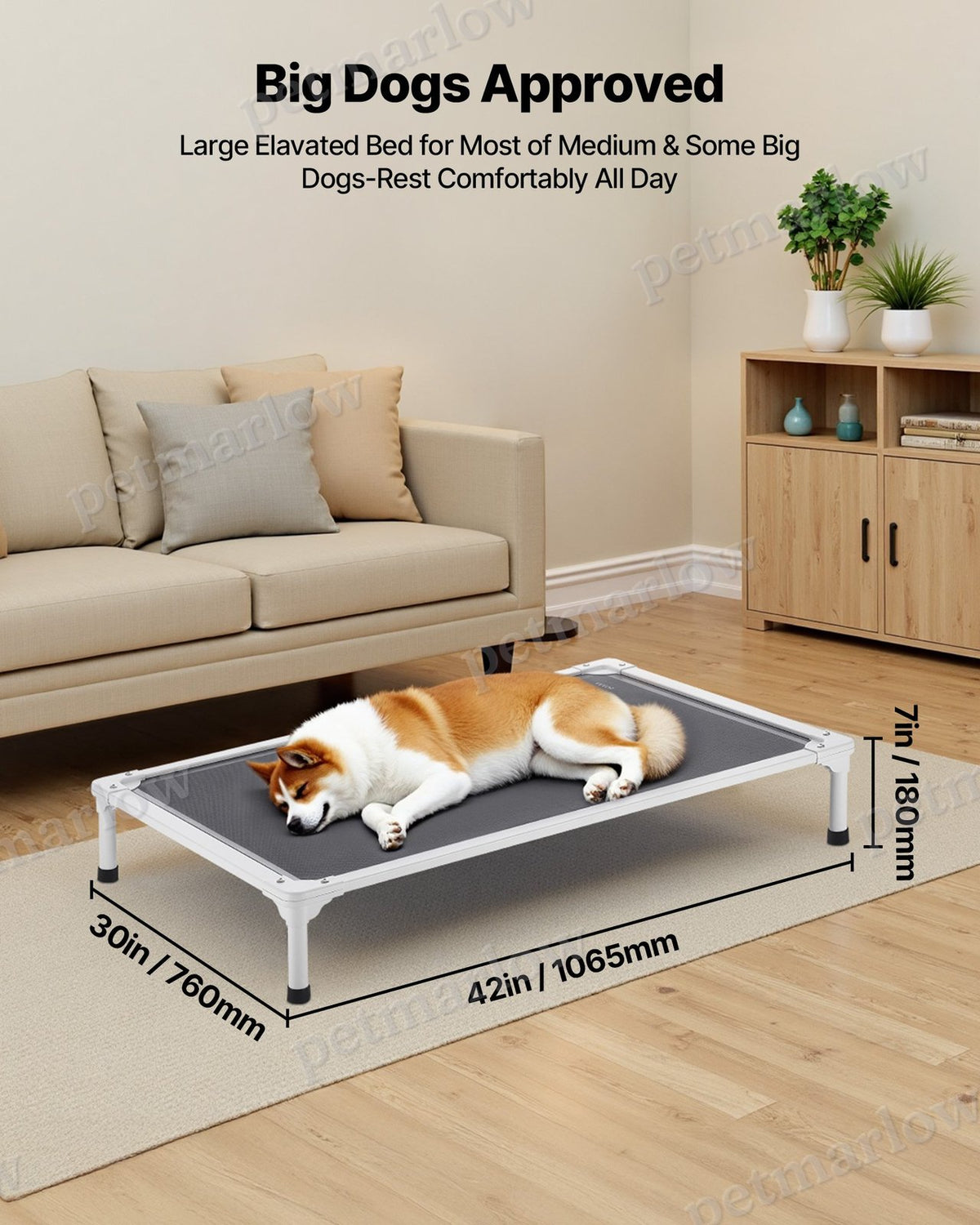 Elevated Dog Bed For Large Dogs – view 6