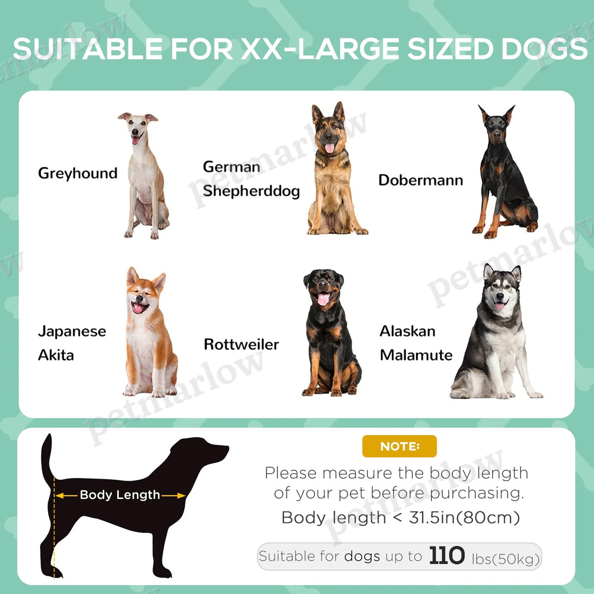 Elevated Dog Bed with Canopy for XL Dogs – view 5
