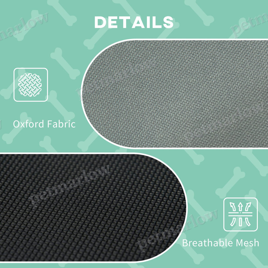 Elevated Dog Bed with Removable Canopy for Outdoor Comfort – view 3