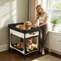 Elevated Dog Bed with Waterproof Oxford for Comfort and Mobility – view 2