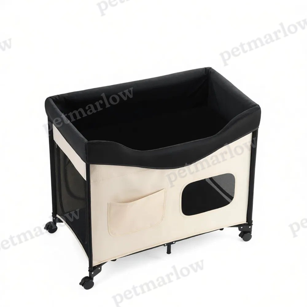 Elevated Dog Bed with Waterproof Oxford for Comfort and Mobility – view 5