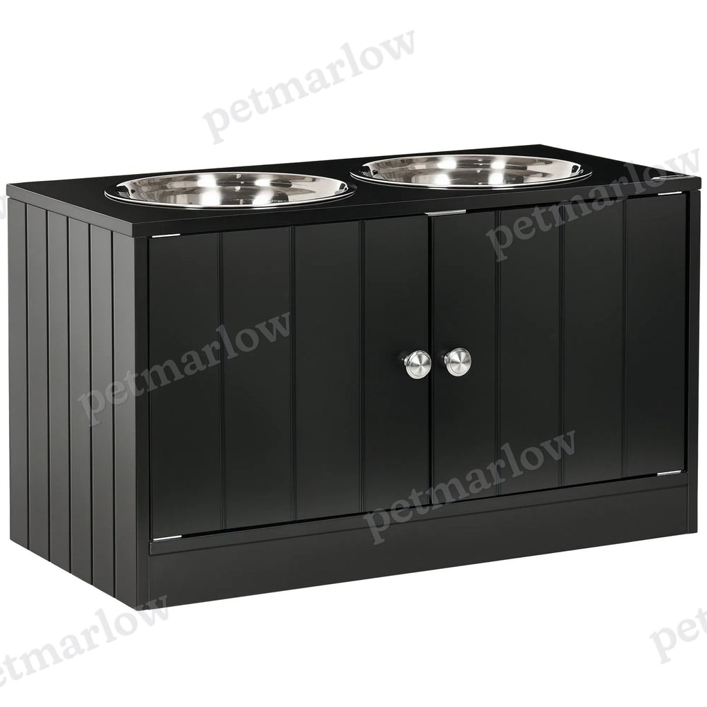 Elevated Dog Bowl with Storage for Large Dogs – view 3