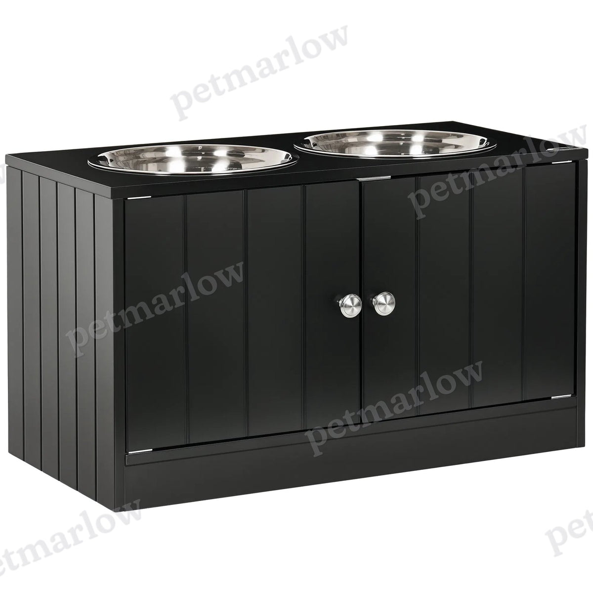 Elevated Dog Bowl with Storage for Large Dogs – view 3