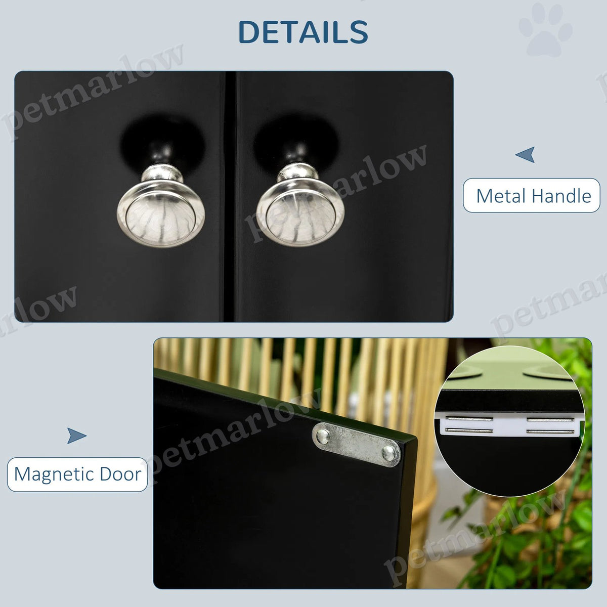 Elevated Dog Bowl with Storage for Large Dogs – view 4