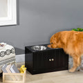 Elevated Dog Bowl with Storage for Large Dogs – view 2