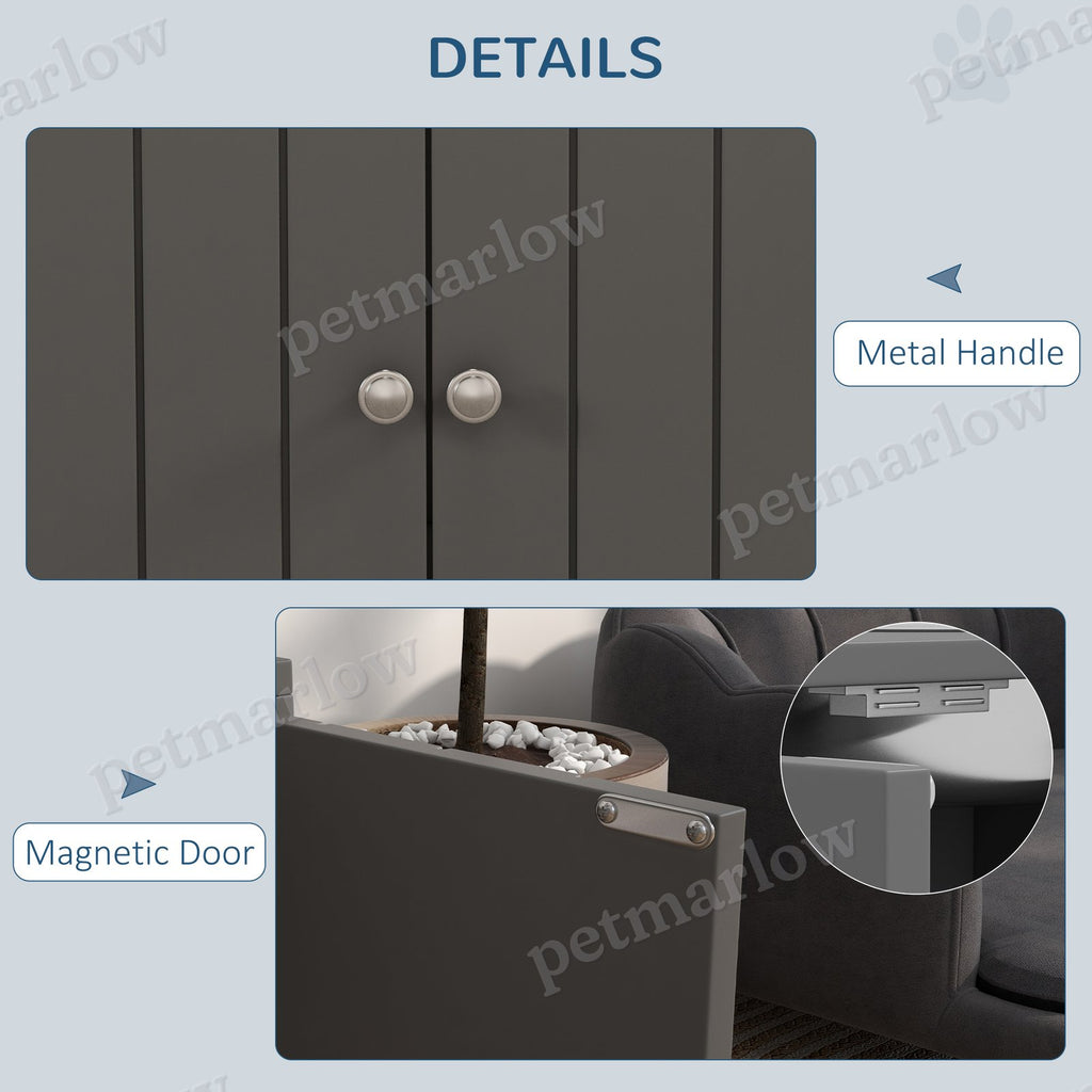Elevated Dog Bowls with Storage Cabinet for Organized Feeding – view 4
