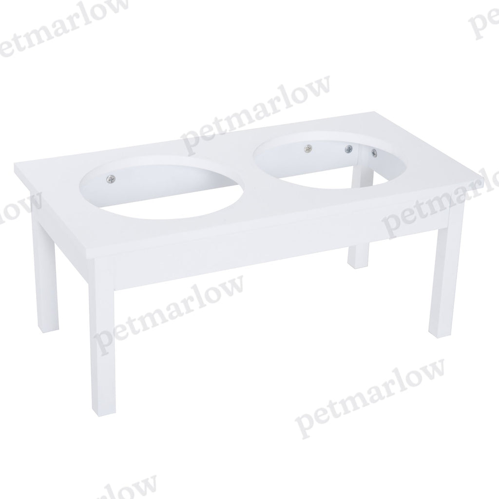 Elevated Dog Feeding Station with Stainless Steel Bowls – view 4