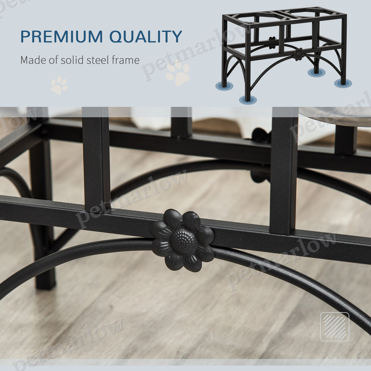 Elevated Dog Food Bowl Station for Healthy Feeding – view 5