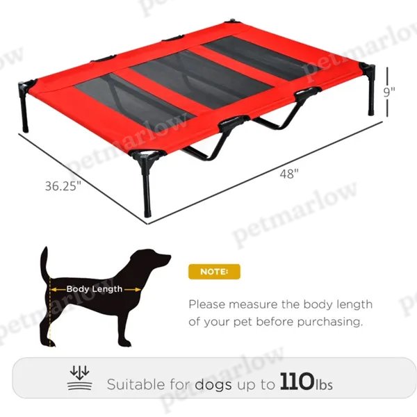 Elevated Pet Bed for Dogs and Cats with Travel Bag – view 3