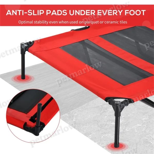 Elevated Pet Bed for Dogs and Cats with Travel Bag – view 4