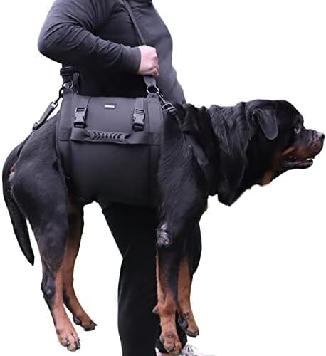 Emergency Backpack Pet Legs Support & Rehabilitation Dog Lift Harness for Large Dogs