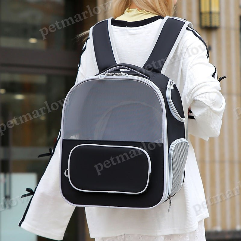Expandable Pet Designer Dog Bag Pet Strollers Dog Cat Backpack – view 6