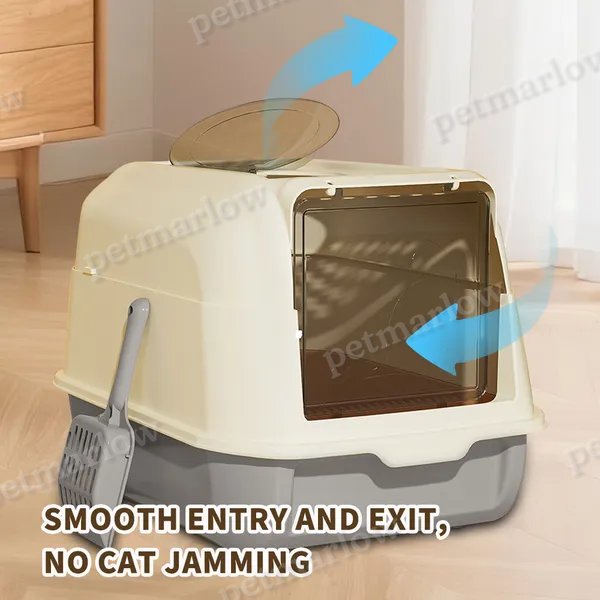 Extra Large Dual-Entry Cat Litter Box – view 4
