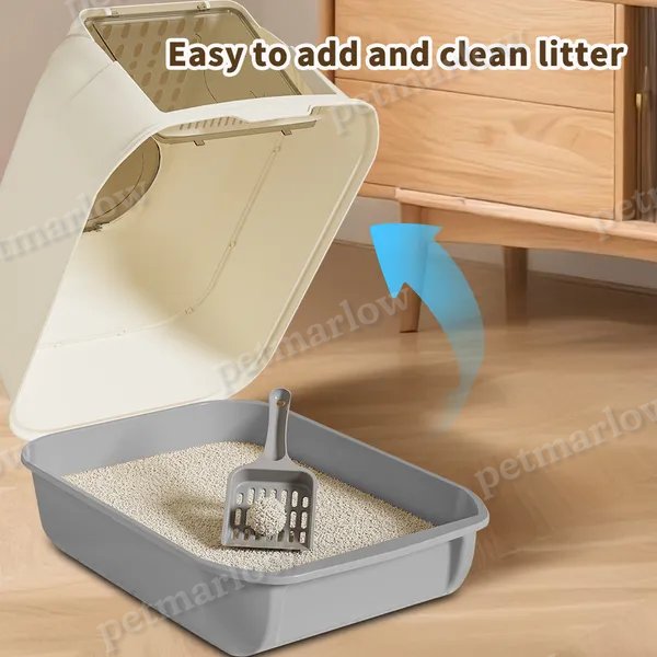 Extra Large Dual-Entry Cat Litter Box – view 6