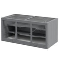 Extra Large Hamster Cage with Opening Roof and Ramps – Gray / 1215x185x608 mm