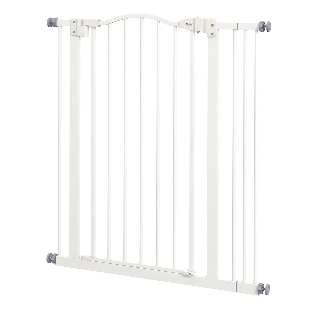 Extra Tall Dog Gate with Auto Close and Double Locking