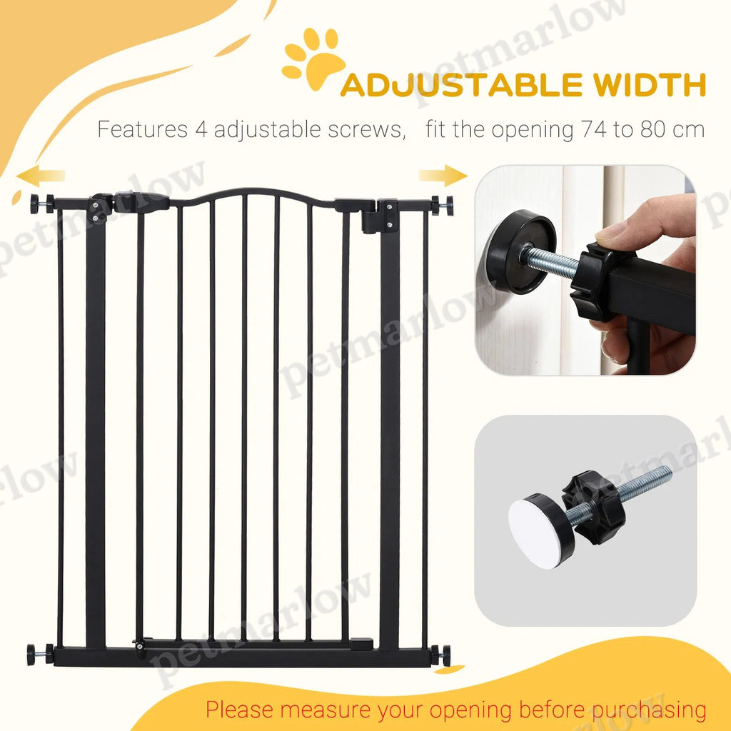 Extra Tall Dog Gate with Door – view 6