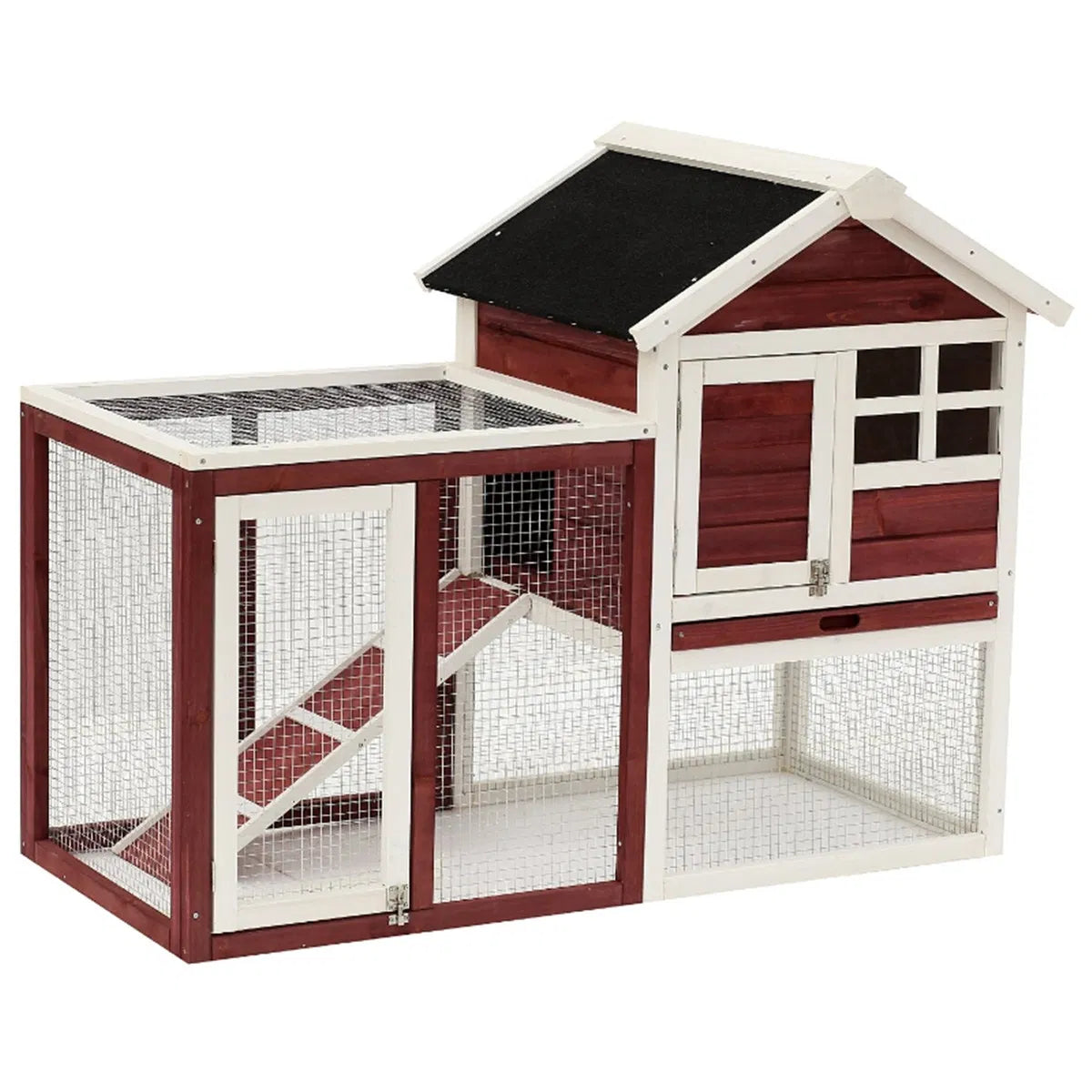 2-Story Rabbit Hutch for Indoor and Outdoor Use – view 8