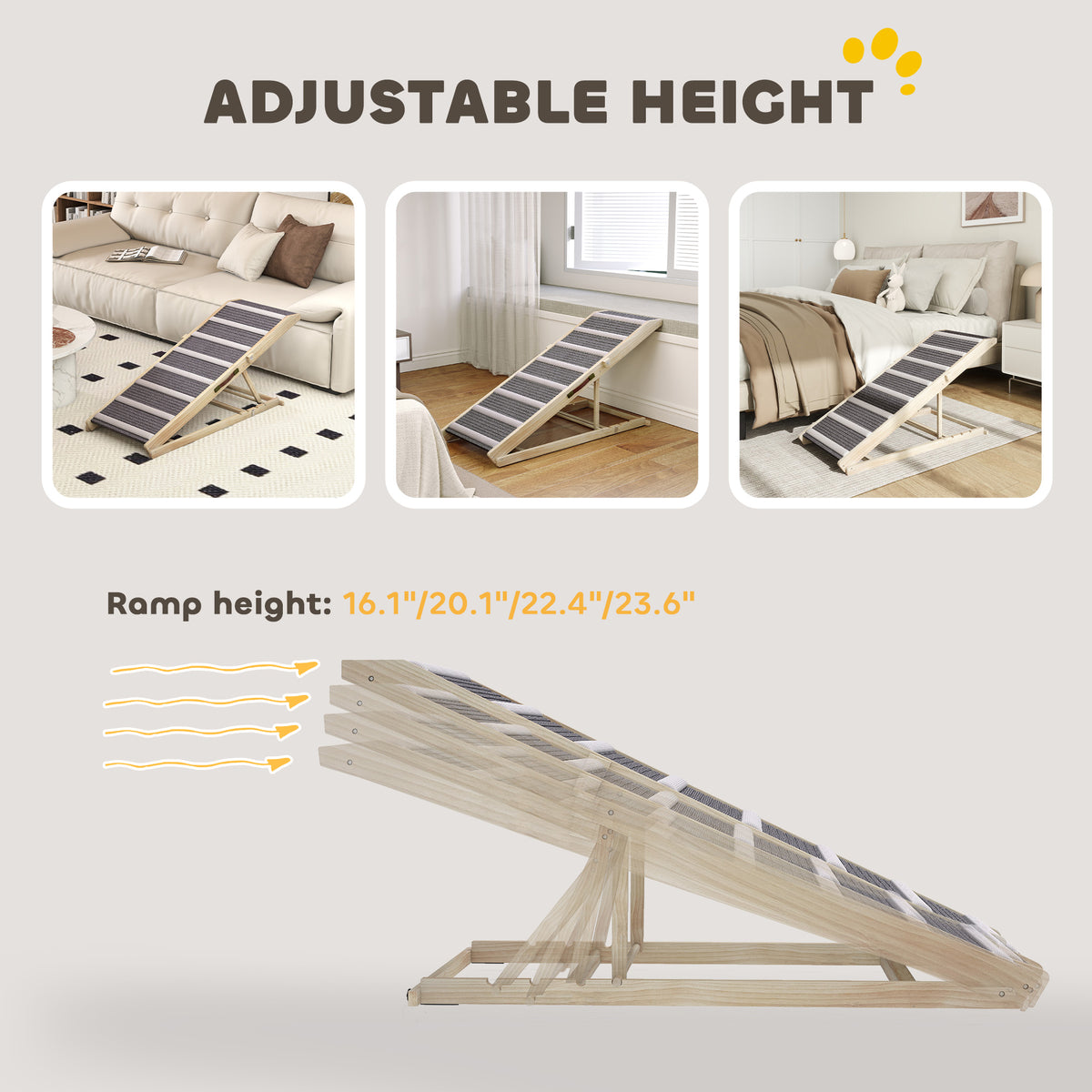 Foldable Dog Ramp for Couch – view 8