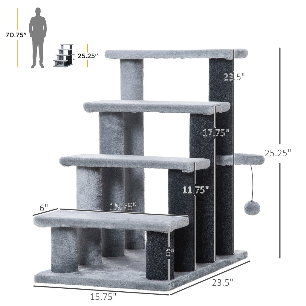 Cat Stairs Tower with Scratching Post