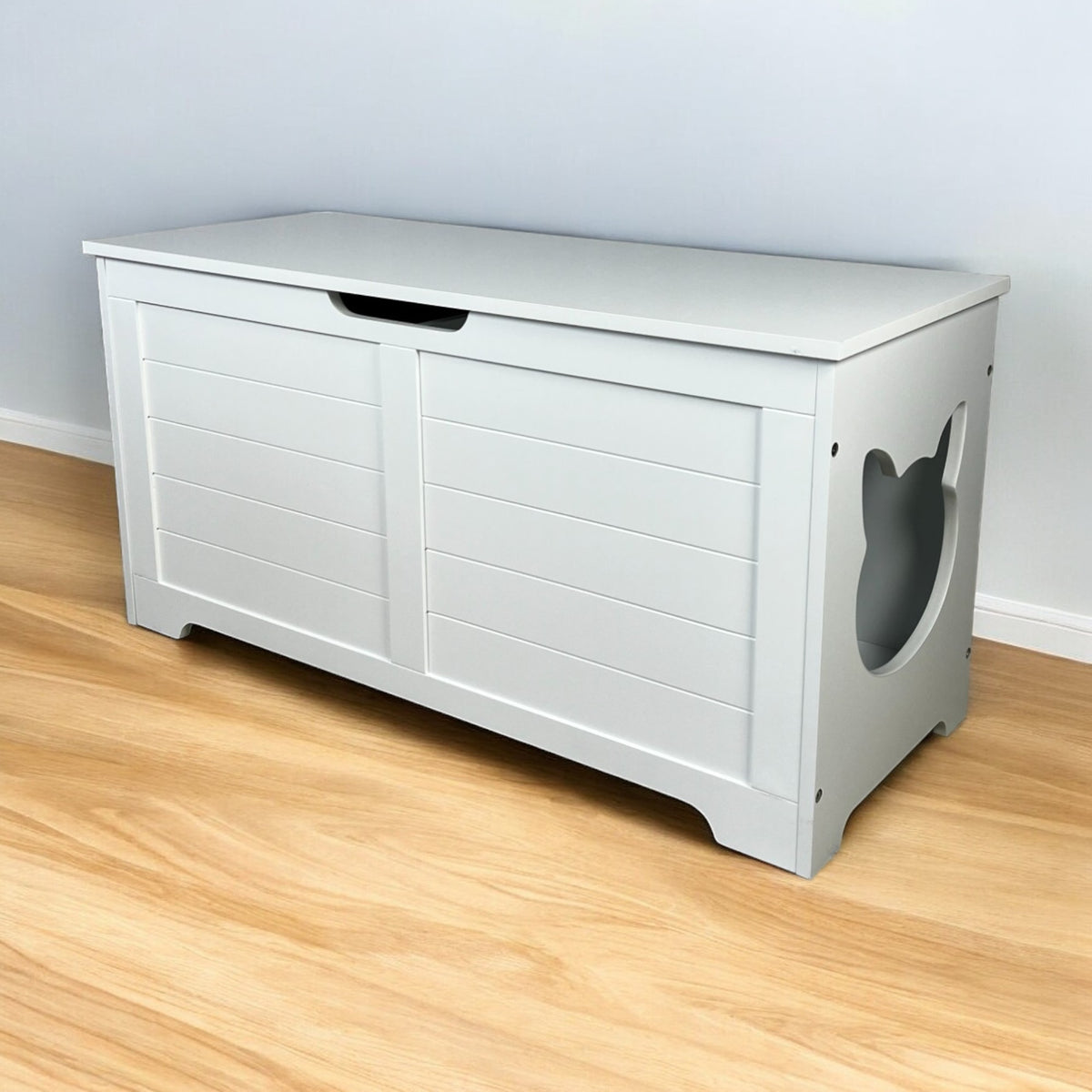 Top Open Cat Litter Box Fence Furniture for Multi-Purpose Use – view 8