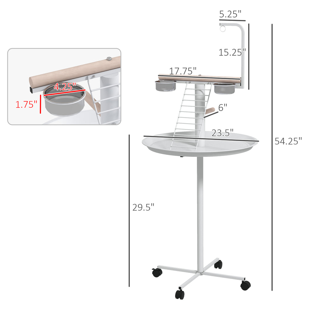 Bird Stand with Wheels for Easy Movement and Play – view 7