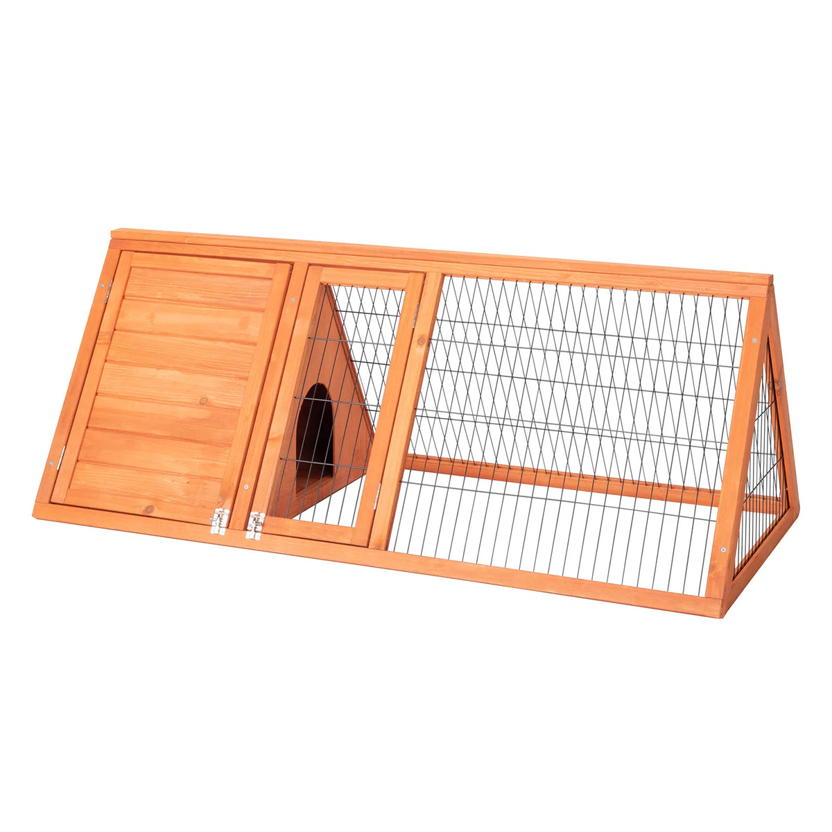 Wooden Rabbit and Guinea Pig Hutch for Small Animals – view 7