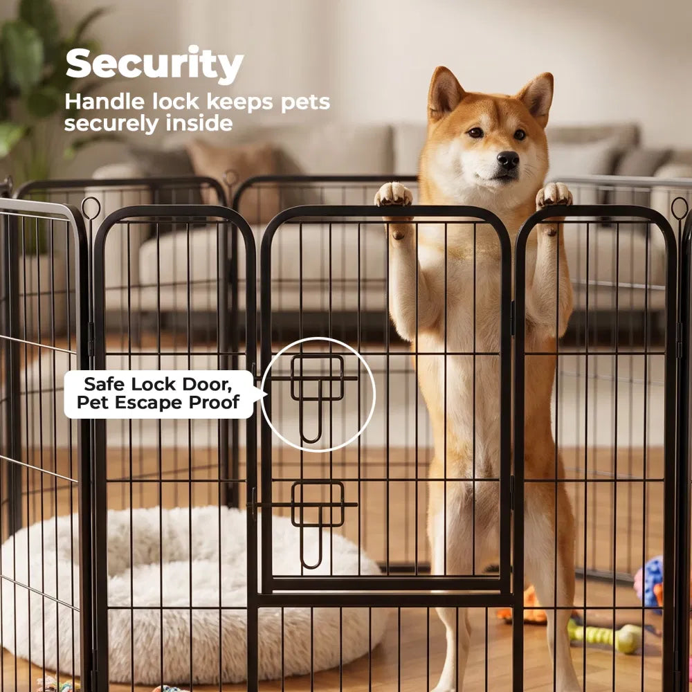 Dog Playpen Indoor Fence for Safe Exercise and Rest – view 7