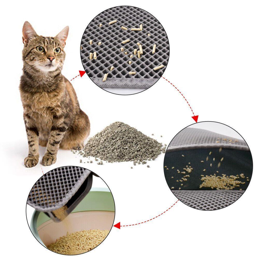 Waterproof Double Layer Cat Litter Mat – view 9