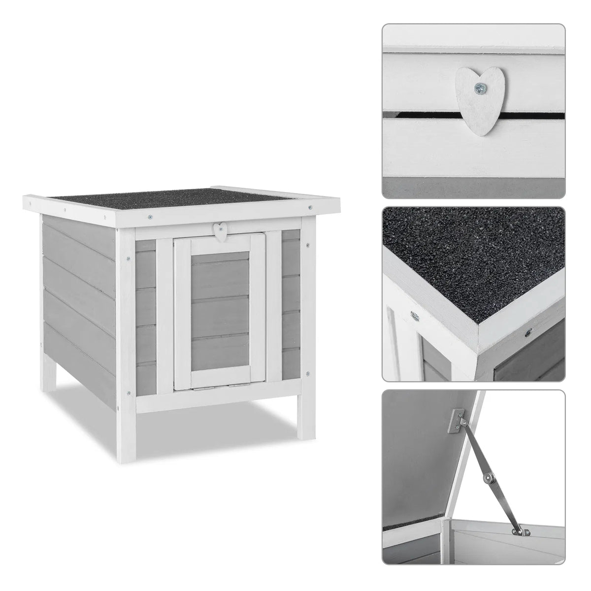 Wooden Waterproof Rabbit Hutch for Small Animals – view 13